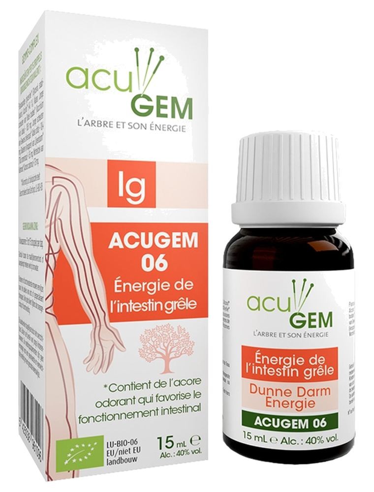 Image principale de la modale pour Acugem n°06 Bio - Energie de l'Intestin Grêle 15 ml - Alphagem