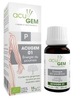 Image de Acugem n°01 Bio - Energie du Poumon 15 ml - Alphagem depuis Médecines du Monde : Plantes et Bien-être