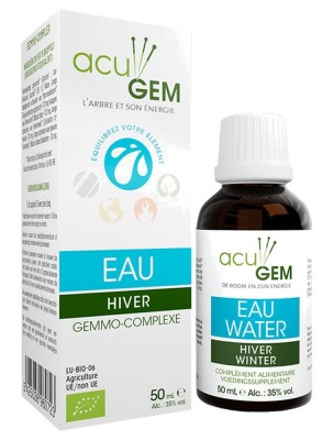 Image de Acugem Eau Bio - Hiver 50 ml - Alphagem depuis Commandez les produits AlphaGEM à l'herboristerie Louis