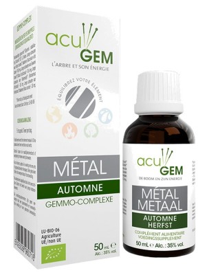 Image de Acugem Métal Bio - Automne 50 ml - Alphagem depuis Commandez les produits AlphaGEM à l'herboristerie Louis