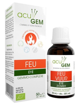 Image de Acugem Feu Bio - Eté 50 ml - Alphagem depuis Commandez les produits AlphaGEM à l'herboristerie Louis