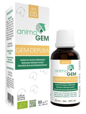 Image de Gem-Depura Animagem n°05 Bio - Détox des Animaux 50 ml - Alphagem depuis Commandez les produits AlphaGEM à l'herboristerie Louis