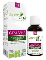 Image de Gem-Sana Complexe n°18 Bio - Défense forte 50 ml - Alphagem depuis Bourgeons pour votre bien-être (6)