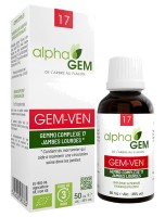 Image de Gem-Ven Complexe n°17 Bio - Circulation 50 ml - Alphagem depuis Bourgeons pour votre bien-être (6)