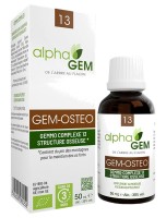 Image de Gem-Osteo Complexe n°13 Bio - Structure osseuse 50 ml - Alphagem depuis Bourgeons pour votre bien-être (6)