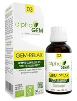 Image de Gem-Relax Complexe n°03 Bio - Stress 50 ml - Alphagem depuis Bourgeons pour votre bien-être (6)