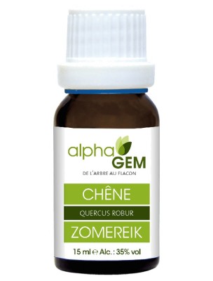 Image 84015 supplémentaire pour Chêne Macérat de bourgeons Bio - Quercus robur 15 ml - Alphagem