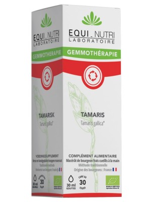 Image de Tamaris Macérat de Jeune Pousse Bio - Circulation 30 ml - Equi-Nutri depuis Commandez les produits Equi-Nutri à l'herboristerie Louis