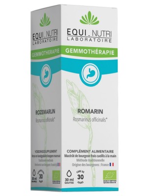 Image de Romarin Macérat de Jeune Feuille Bio - Détox et Digestion 30 ml - Equi-Nutri depuis Commandez les produits Equi-Nutri à l'herboristerie Louis
