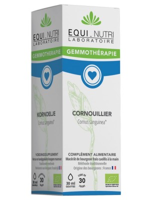 Image de Cornouiller Macérat de Bourgeon Bio - Circulation 30 ml - Equi-Nutri depuis Commandez les produits Equi-Nutri à l'herboristerie Louis