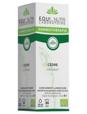 Image de Cèdre Macérat de Bourgeon Bio - Peau 30 ml - Equi-Nutri depuis Commandez les produits Equi-Nutri à l'herboristerie Louis