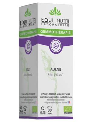 Image de Aulne Macérat de Bourgeon Bio - Circulation et Respiration 30 ml - Equi-Nutri depuis Commandez les produits Equi-Nutri à l'herboristerie Louis