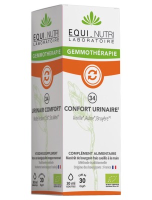 Image de Confort Urinaire n°34 Bio - Voies Urinaires 30 ml - Equi-Nutri depuis Commandez les produits Equi-Nutri à l'herboristerie Louis