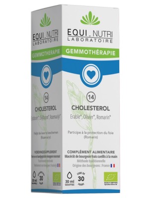 Image de Cholestérol Complexe n°14 Bio - Circulation 30 ml - Equi-Nutri depuis Commandez les produits Equi-Nutri à l'herboristerie Louis