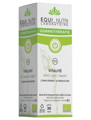 Image de Vitalité Complexe n°11 Bio - Tonus 30 ml - Equi-Nutri depuis Commandez les produits Equi-Nutri à l'herboristerie Louis