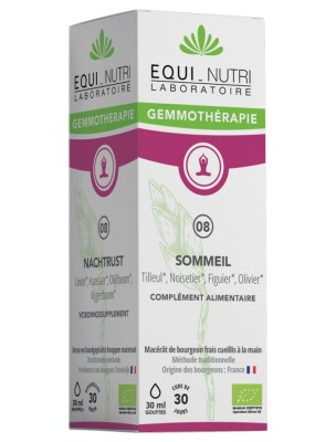 Image de Sommeil Complexe n°8 Bio - Stress et Sommeil 30 ml - Equi-Nutri depuis Commandez les produits Equi-Nutri à l'herboristerie Louis