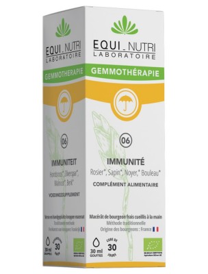 Image de Immunité Complexe n°6 Bio - Défenses Naturelles 30 ml - Equi-Nutri depuis Commandez les produits Equi-Nutri à l'herboristerie Louis