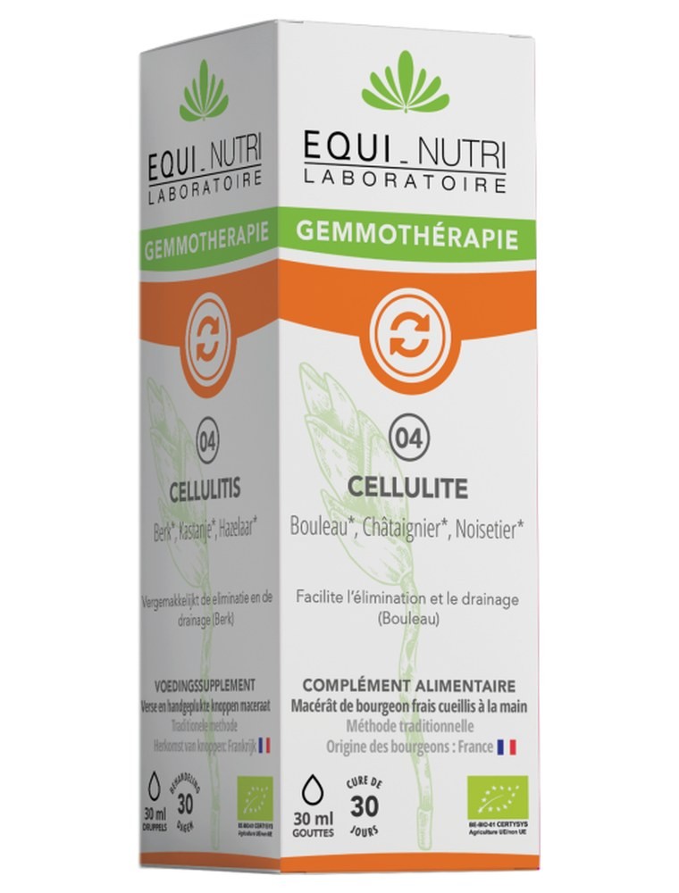 Image principale de la modale pour Cellulite Complexe n°4 Bio - Minceur 30 ml - Equi-Nutri