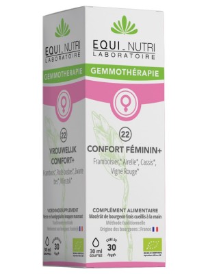 Image 84358 supplémentaire pour Confort Féminin + Complexe n°22 Bio - Ménopause et Protection 30 ml - Equi-Nutri