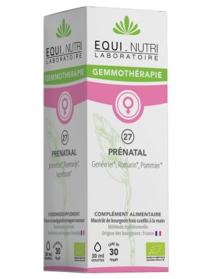 Image 84359 supplémentaire pour Prénatal Complexe n°27 Bio - Fertilité et Maternité 30 ml - Equi-Nutri