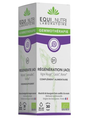 Régénération (AO) n°31 Bio - Antioxydant 30 ml - Equi-Nutri