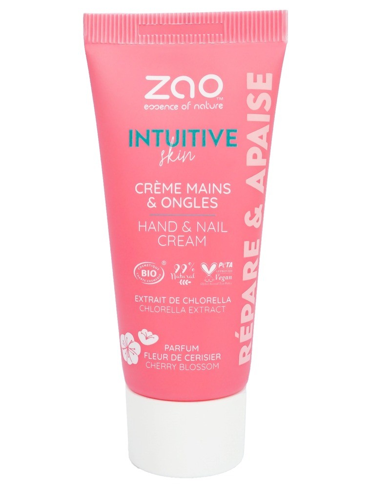 Image principale de la modale pour Crème Mains et Ongles Bio - Soin des Mains 30 ml - Zao Make-up