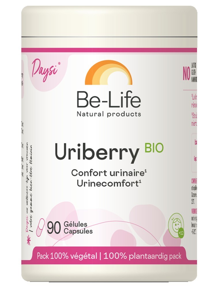 Image principale de la modale pour Uriberry - Confort Urinaire Féminin 90 gélules - Be-Life