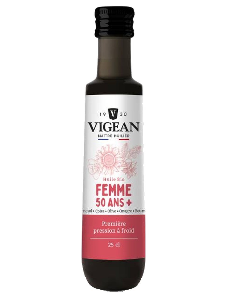 Image principale de la modale pour Femme 50 Ans + Bio - Huile Végétale 250 ml - Vigean