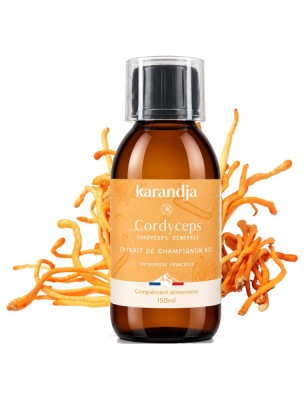 Image de Cordyceps Bio - Extrait de Champignon Double Extraction 150 ml - Karandja depuis Commandez les produits Karandja à l'herboristerie Louis