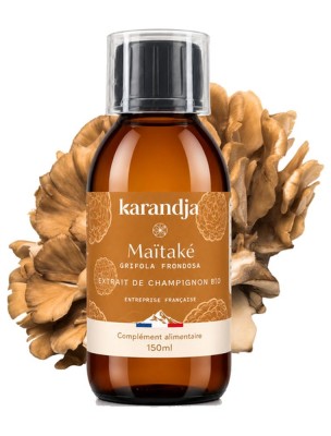 Image de Maitaké Bio - Extrait Aqueux de Champignons 150 ml - Karandja depuis Commandez les produits Karandja à l'herboristerie Louis