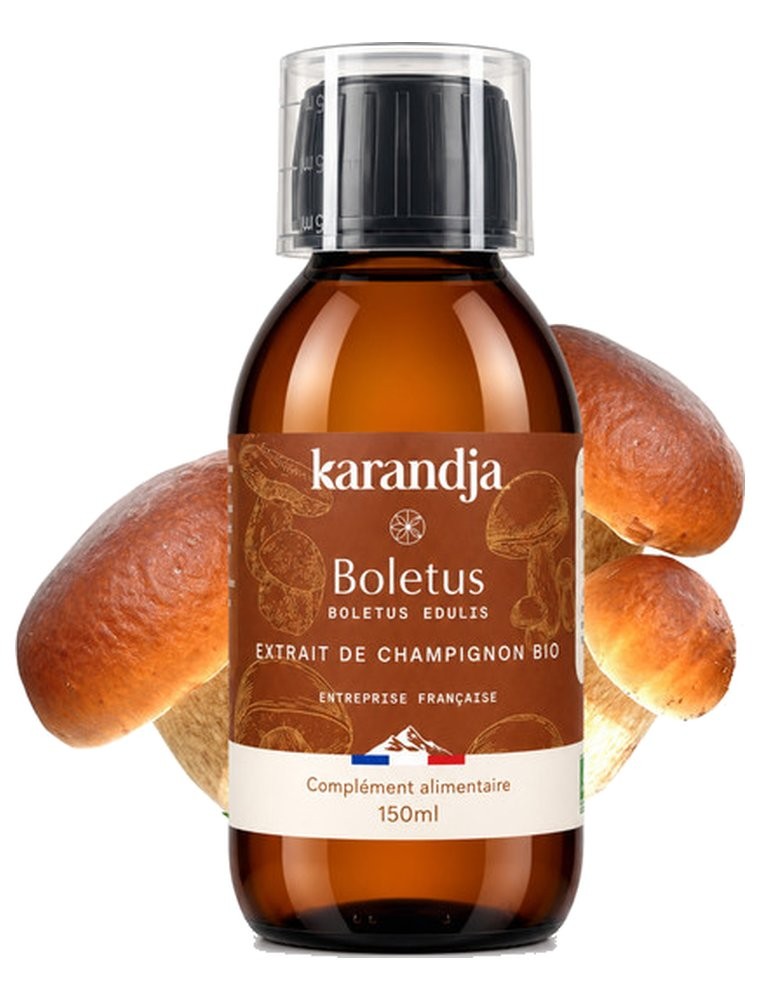 Image principale de la modale pour Boletus Bio - Extrait Aqueux de Champignons 150 ml - Karandja