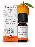 Image de Petit Grain Mandarinier Bio - Huile Essentielle de Citrus reticulata 10 ml - Karandja depuis Solutions Naturelles pour le Stress (15)