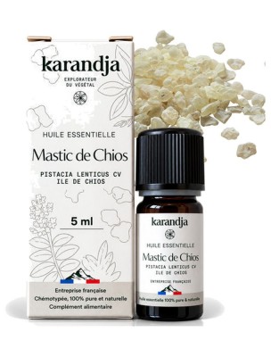 Image de Mastic de Chios - Huile Essentielle de Pistacia lentiscus cv île de Chios 5 ml - Karandja depuis Commandez les produits Karandja à l'herboristerie Louis