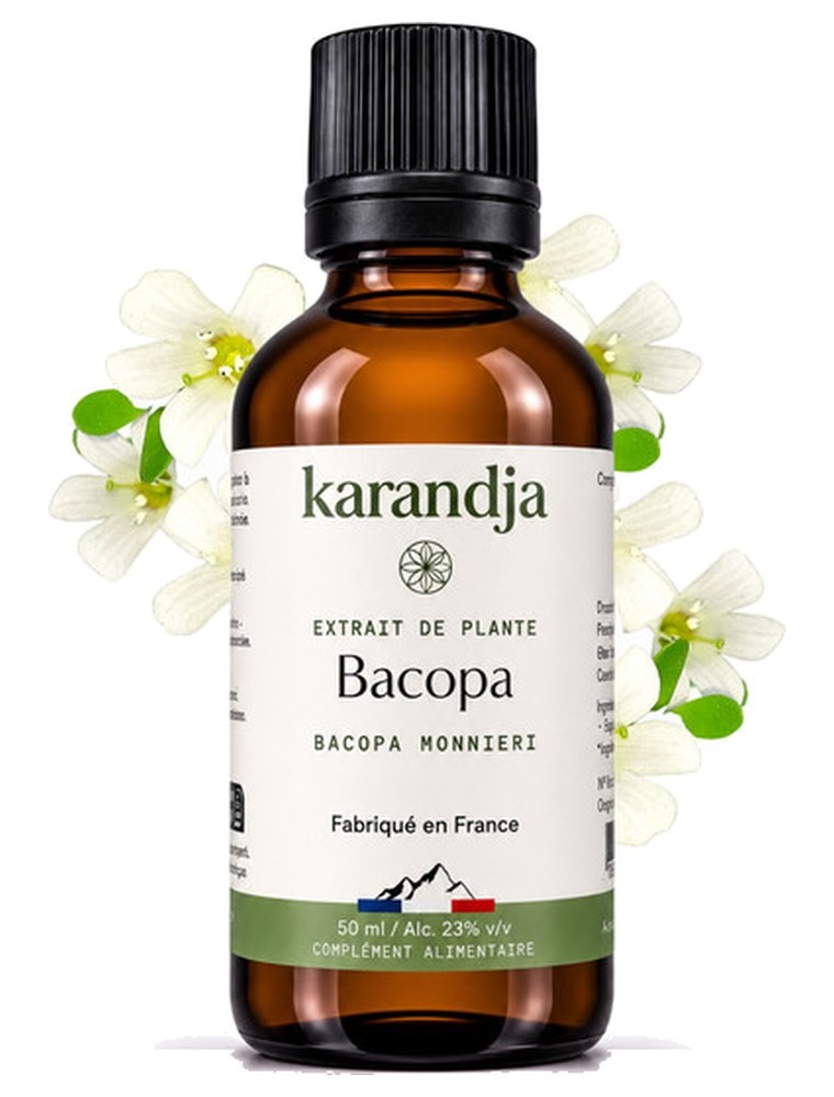 Image principale de la modale pour Bacopa Bio - Teinture-Mère de Bacopa monnieri 50 ml - Karandja