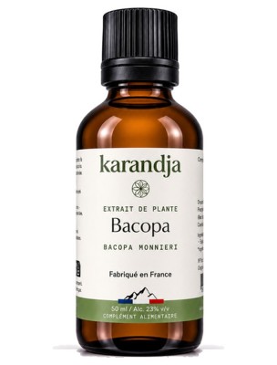 Image 84550 supplémentaire pour Bacopa Bio - Teinture-Mère de Bacopa monnieri 50 ml - Karandja