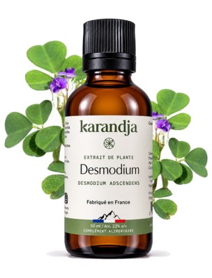 Image de Desmodium Bio - Teinture-Mère de Desmodium adscendens 50 ml - Karandja depuis Commandez les produits Karandja à l'herboristerie Louis
