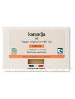 Image de Savon Carotte Bio - Savon Sans Huiles Essentielles 100g - Karandja depuis Savons Bio pour une Hygiène Douce