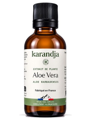 Image 84606 supplémentaire pour Aloe Vera Bio - Teinture-Mère d'Aloe Barbadensis 50 ml - Karandja