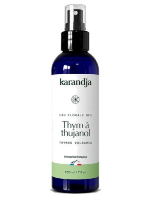 Image 84631 supplémentaire pour Thym à Thujanol Bio - Hydrolat (Eau Florale) 200 ml - Karandja