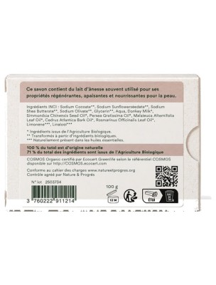 https://www.louis-herboristerie.com/84656-home_default/savon-suz-ane-bio-savon-au-lait-d-anesse-et-aux-huiles-essentielles-100g-karandja.jpg Image 84656 supplémentaire pour Savon Suz'Ane Bio - Savon au lait d'Ânesse et Aux Huiles Essentielles 100g - Karandja