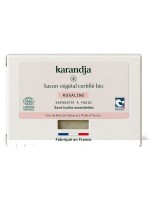 Image de Savon Rosaline Bio - Savon Sans Huiles Essentielles 100g - Karandja depuis Savons Bio pour une Hygiène Douce (2)