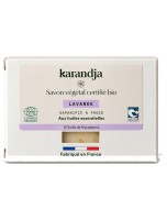 Image de Savon Lavande Bio - Savon Aux Huiles Essentielles 100g - Karandja depuis Savons Bio pour une Hygiène Douce (2)