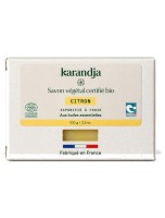 Image de Savon Citron Bio - Savon Aux Huiles Essentielles 100g - Karandja depuis Savons Bio pour une Hygiène Douce