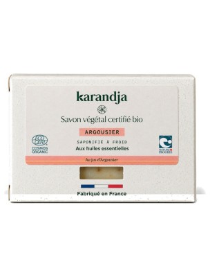 Image de Savon Argousier Bio - Savon Aux Huiles Essentielles 100g - Karandja depuis Commandez les produits Karandja à l'herboristerie Louis