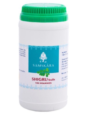 Image de Shigru feuille poudre - Défenses naturelles 100g - Samskara depuis Commandez les produits Samskara à l'herboristerie Louis