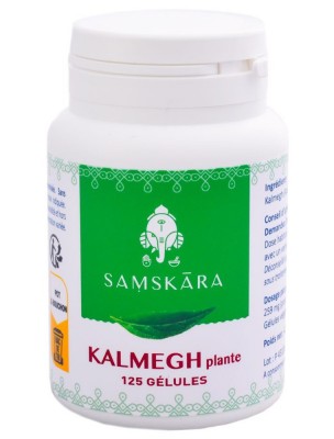 Image de Kalmegh plante entière - Défenses naturelles 125 gélules - Samskara depuis Commandez les produits Samskara à l'herboristerie Louis