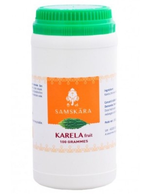 Image de Karela fruit poudre - Glycémie normale 100g - Samskara depuis Commandez les produits Samskara à l'herboristerie Louis