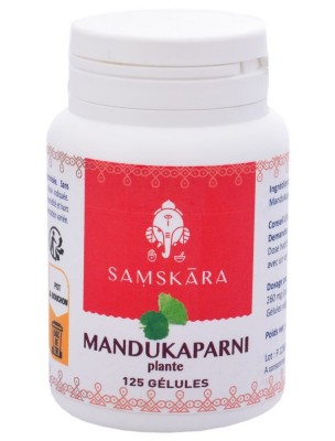 Image de Mandukaparni plante entière - Peau et Circulation 125 gélules - Samskara depuis Commandez les produits Samskara à l'herboristerie Louis