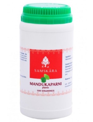 Image de Mandukaparni plante entière poudre - Peau et Circulation 100g - Samskara depuis Commandez les produits Samskara à l'herboristerie Louis