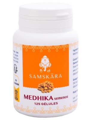 Image de Medhika semence - Digestion 125 gélules - Samskara depuis Commandez les produits Samskara à l'herboristerie Louis